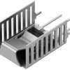Clip-on heatsink, (L x W x H) 35 x 23 x 15 mm, 18.4 K/W, solderable surface, 10151852