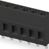 PCB terminal, 6 pole, pitch 5.08 mm, AWG 30-12, 17.5 A, cage clamp, black, 796949-6