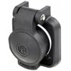 Ssealing cap, self closing, black for powerCON TRUE1 chassis connector, NSSC-2