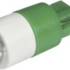 CML Innovative Technologies 1511B25UG3 Lampka sygnalizacyjna LED zielony W2,1x9,5d 12 V/DC, 12 V/AC 2100 mcd