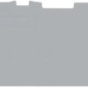 End/Intermediate plate for terminal block, 2002-1491
