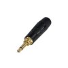 Złącza jack, Re-An Products 3.5 mm Swobodne zawieszanie Złącze TRS Męski 2 Czarny 500V