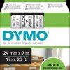 S0720930 DYMO D1 tape, 24 mm, black/white