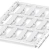 PC cable maker, inscribable, (L x W) 29 x 6 mm, max. bundle Ø 6 mm, white, 1014084