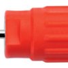 4 mm socket, round plug connection, mounting Ø 12.2 mm, CAT III, red, SEPB 6449 NI / RT