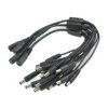 DC 5.5*2.1 1 Female to 4 Male Power Cable
