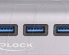 64292 Port replicator, 3 USB ports , incl. card reader
