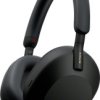 Sony WH-1000XM5 Słuchawki wokółuszne Bluetooth stereo czarny Dźwięk o wysokiej rozdzielczości, redukcja szumów mikrofonu