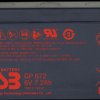 GP672F1 Rechargeable lead fleece battery, 6 V, 7.2 Ah, standby UPS