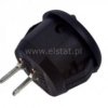 Przeł. kołys. 250V 3A ( okrągły ) czarny ON-OFF 2p