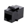 Encitech 2101-0110-14 RJ45 Connector 6P4C vertical Socket Black