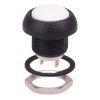 ISR3SAD7/100 White Momentary 12mm Push Button Switch SPST IP67 APEM