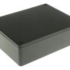 Obudowa ABS szerokość zew. 94 mm długość zew. 122 mm wys. zew. 36 mm Hammond IP54 Czarny