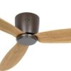 CasaFan ECO PLANO II 132 BZ-EN WiFi Flügel Eiche natur Wentylator sufitowy 28 W (Ø x W) 132 cm x 160 mm brąz pilot zdaln