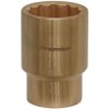 Sealey NS055 Socket 22mm 1/2"Sq Drive - Non-Sparking WallDrive®