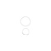 Bulgin PXP4089/WH 4000 Series Buccaneer White O-Ring and Washers (Pack of 20)