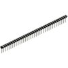 Pin header, 36 pole, pitch 2.54 mm, angled, black, SLL P3 069 36 Z