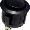 Przełącznik kołyskowy 250 V/AC 6 A, 1 x włącz/(włącz) R13-112F B/B, zatrzaskowy, 1 szt.