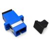 Adapter światlowodowy SM SC/PC-SC/PC simplex OS2 niebieski NEKU