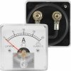 Miernik analogowy amperomierz kwadratowy 20A z bocznikiem,