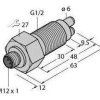 Turck 6870348 Czujnik zanurzeniowy FCS-GL1/2A4-NAEX0-H1141/A, 1 szt.