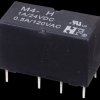 DIL miniature signal relay M4S 12V, 2 changers, 1 A