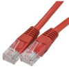 Patchcord Utp Kat.5E Kabel Sieciowy Lan 2X Rj45 Linka Czerwony 1,5M