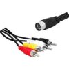 KABEL DIN - 4 x RCA, 1,8m