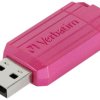 Pamięć USB firmy Verbatim PinStripe128 GB różowy