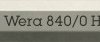 Bit szcześciokątny Wera 05058109001 840 Micro 1.3 mm 1 szt.