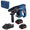 Młot udarowo-obrotowy akumulatorowy GBH 180-Li 2x4.0Ah z ładowarką walizka 0.611.911.121 BOSCH
