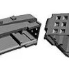 Cover, cable outlet, for Micro Quadlok series, 953382-2
