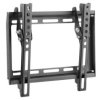Uchwyt naścienny, 35kg, 23...42, czarny, Wym: 265x222x20,5mm WM-42T-04