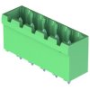 Pin header, 3 pole, pitch 5.08 mm, straight, green, 14130317001000