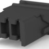 Insulating housing for 5 mm, 3 pole, PA, black, 142681