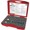 RUKO 109008 Sheetmetal Punch Set 12-Piece Quick Clean Burr-Free Cuts