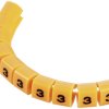 TRU COMPONENTS TC-MB1/3203 Oznacznik kablowy Nadruk 3 Zakres średnicy zewnętrznej 3 do 3.60 mm