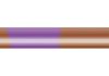PVC-switching strand, highly flexible, LiYv, 0.14 mm², 18 x 0.1 mm, brown/purple, outer Ø 1.1 mm, BYB-5-92F5392