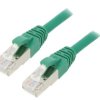 ETH-24441354 Patch cord ETHERLINE Cat.6a,S/FTP 6a linka Cu LSZH zielony