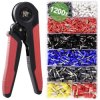 Quadrios 24C531 Ferrule Set 1200 pcs 0.5-10 mm² Includes Crimp Pliers