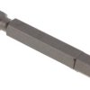 Końcówka wkrętaka Sześciokątny 0.25 mm 6 mm RS PRO dł: 50 mm Sześciokątne 1 szt.