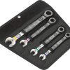 Wera 05073295001 Joker Set Zestaw kluczy płasko oczkowych 4 szt. Rozmiar klucza (metryczny) (tylko do tytułu) 8 - 32 mm