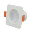 Oprawa DOWNLIGHT LED 8W 640lm barwa naturalna 4000K 60 kwadrat IP40 HDW082MN