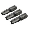 Faithfull FAISBPH325IM Philips Impact Screwdriver Bits PH3 x 25mm (Pack 3)