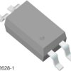 VOS628A Optocoupler, Phototransistor Output, AC Input, Low Input Current, SSOP-4, Half Pitch, Mini-Flat Package