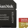 SanDisk Extreme® Mobile microSDHC 32 GB Class 10, UHS-I, UHS-Class 3, v30 Video Speed Class zaw. kartę pamięci SD, stand