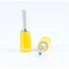 Insulated pin cable lug, 4.0-6.0 mm², AWG 12 to 10, yellow, BYB-4-07F5078