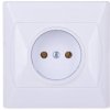 AKCENT Gniazdo pojedyncze b/u białe GP-1A/00