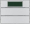 KNX system K.5 Przycisk 2-kr z reg. temp. i wyśw., alu 75662774