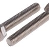 Śruba z łbem sześciokątnym gwint M4 25mm Stal nierdzewna Sześciokątny RS PRO